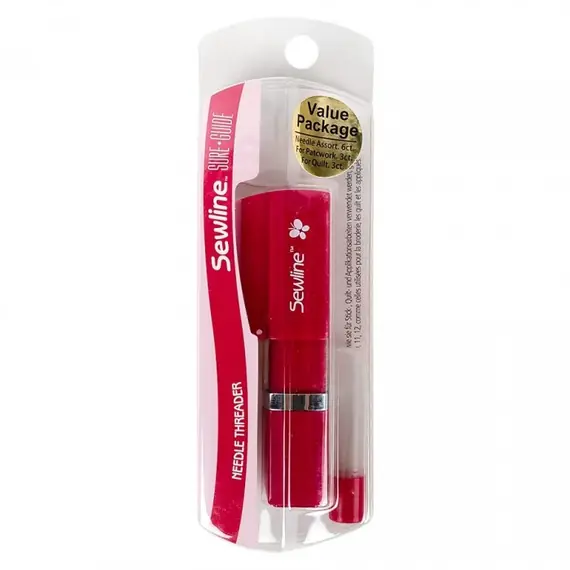​Sureguide Needle Threader needle sizes 9 to 12  by Sewline - SEE VIDEO
