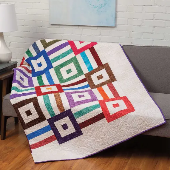 Time Saving Quilts with 2.5 Inch Strips Pattern Book by Various Designers - Spot On Quilt