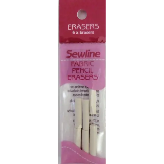 Fabric Pencil Eraser Refills Only by Sewline