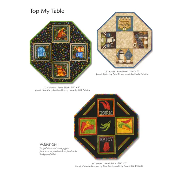 Panel Play Pattern Book by Cozy Quilt Designs - Inspiration 4