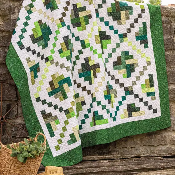 Jelly Roll Quilts for All Seasons by Scott A Flanagan - Irish Blessings Quilt Pattern
