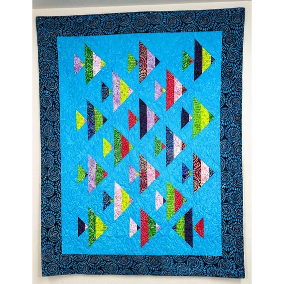 1 Fish 2 Fish Quilt Pattern by Cozy Quilt Designs - Quilt
