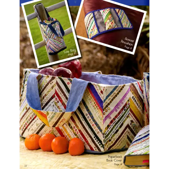 Save the Selvages Pattern Book by Cozy Quilt Designs - Inspiration 2