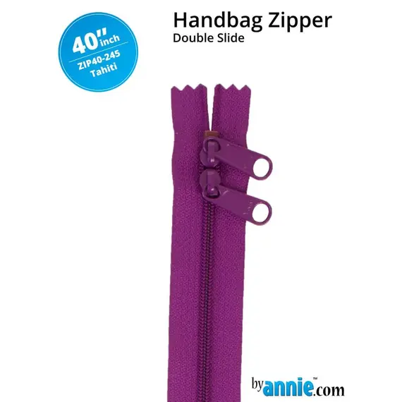 By Annie 40 Inch Handbag Zipper Tahiti - See Video