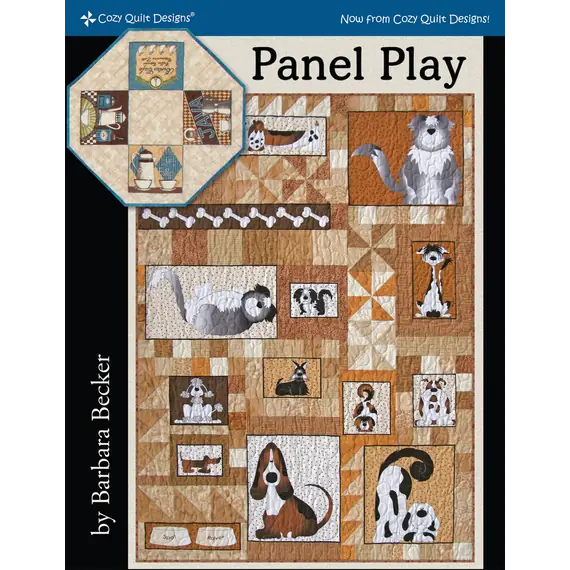 Panel Play Pattern Book by Cozy Quilt Designs