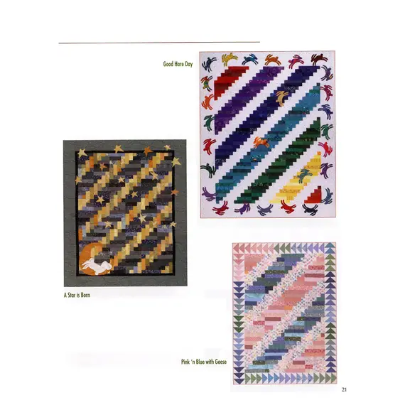 Half Log Cabin Pattern Book by Cozy Quilt Designs - Inspiration 5