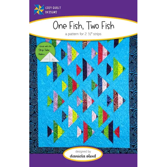 1 Fish 2 Fish Quilt Pattern by Cozy Quilt Designs - Cover