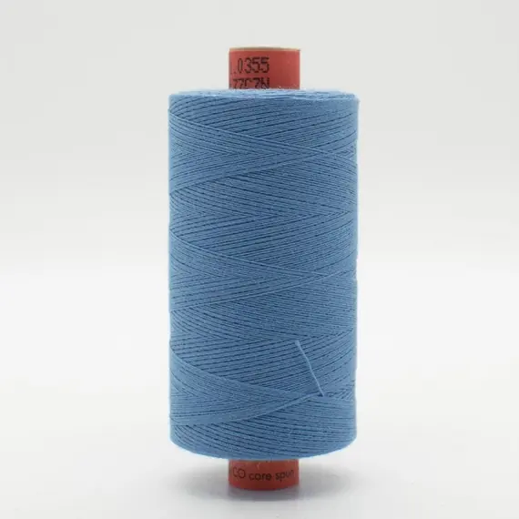 Medium Delft Blue #0355 Rasant Thread 1000M - Image of Reel