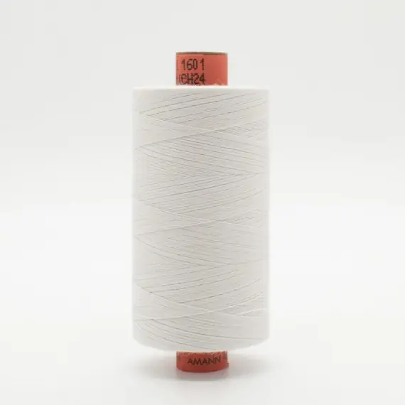 Pearl Grey #1601 Rasant Thread 1000M  Image of Reel