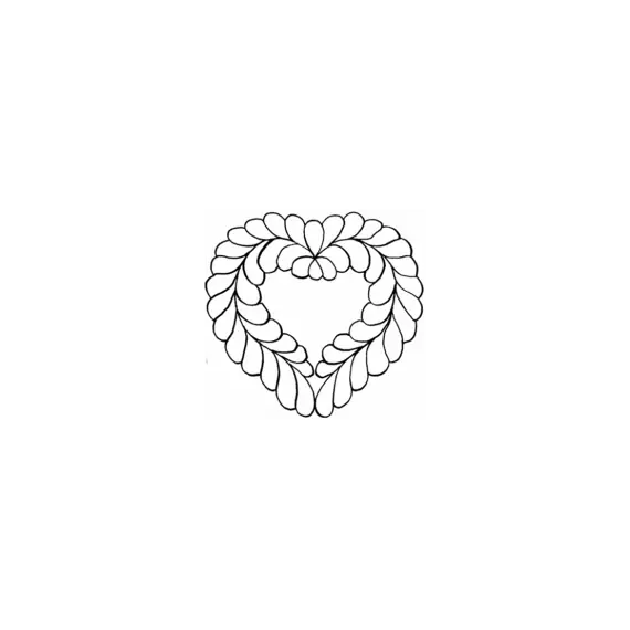 Feather Heart #30664