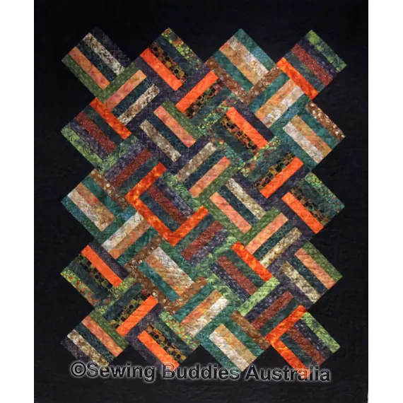 Buddies Strip Quilt Pattern
