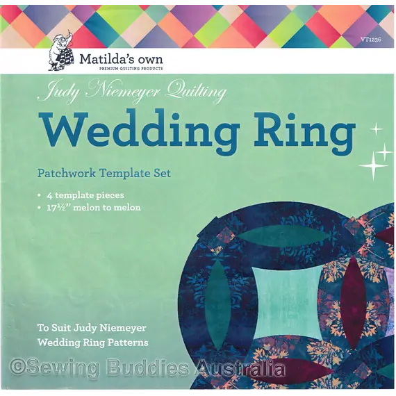 Judy Niemeyer Wedding Ring Patchwork Template