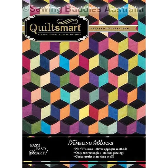 Tumbling Blocks Twin Pack by Quiltsmart