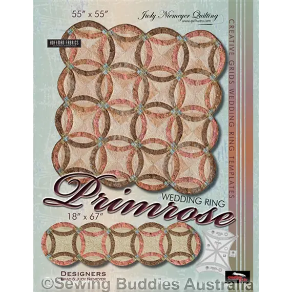 Judy Niemeyer Wedding Ring Patchwork Template