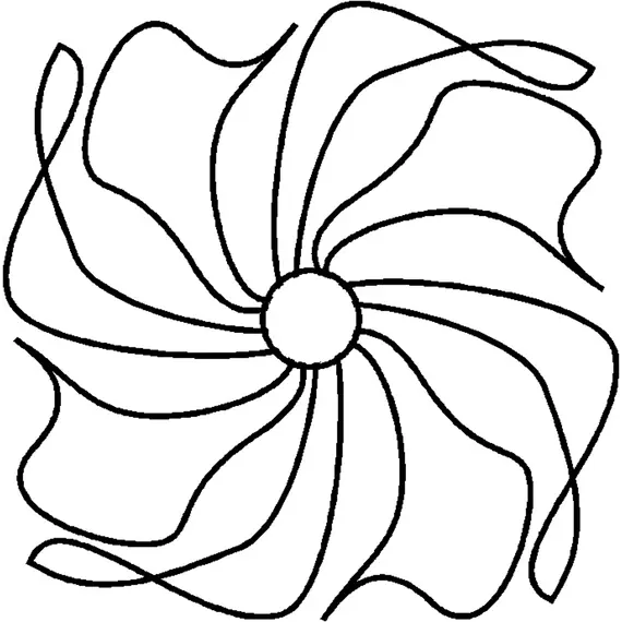 Soft Petal Square #30424