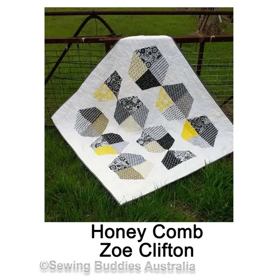 Honeycomb Quilt - by Zoe Clifton