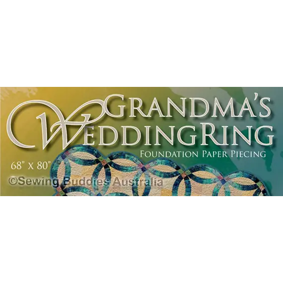 Grandma's Wedding Ring Quilt Pattern by Judy Niemeyer