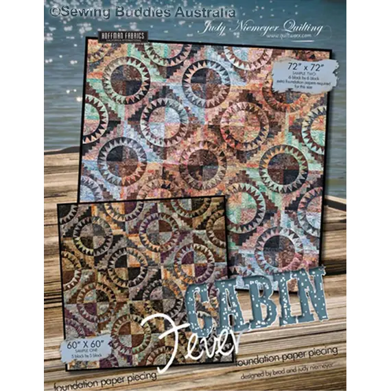 Cabin Fever Quilt Pattern by Judy Niemeyer