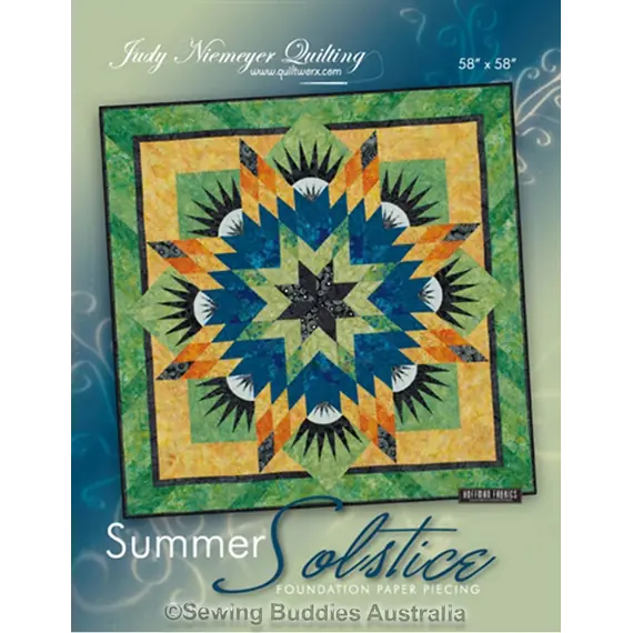 Summer Solstice Quilt Pattern by Judy Niemeyer