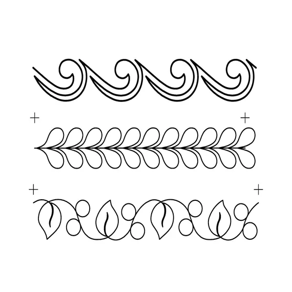 Border Assortment, 3x #30669