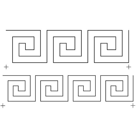 Greek Key Border #30641