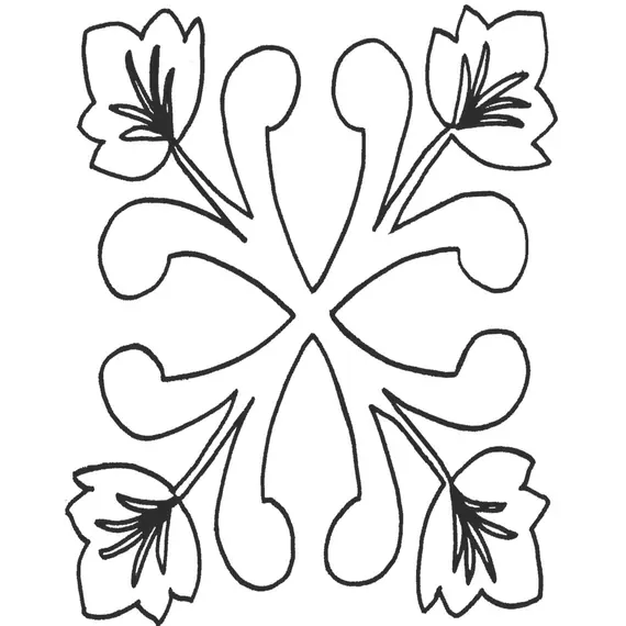 Oak Leaf Square #30344