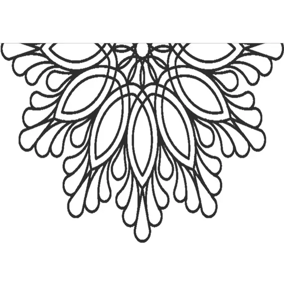 Feather Doily 14" #30564