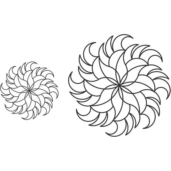 Milk Weed Spiral, 2x #30571