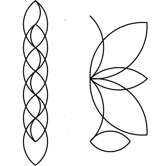 Water Lilly Borders #30516