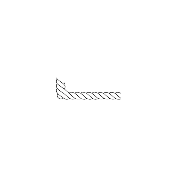 Rope Border with Corner #30348