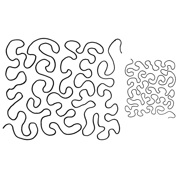 Stipple Meander, 2x #30562