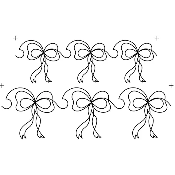 Ribbons and Bows Borders #30625