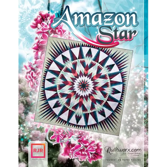 Amazon Star Pattern by Judy Niemeyer - Image of Pattern Cover