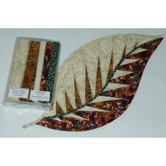 Tea Time Placemats Pattern Judy Niemeyer