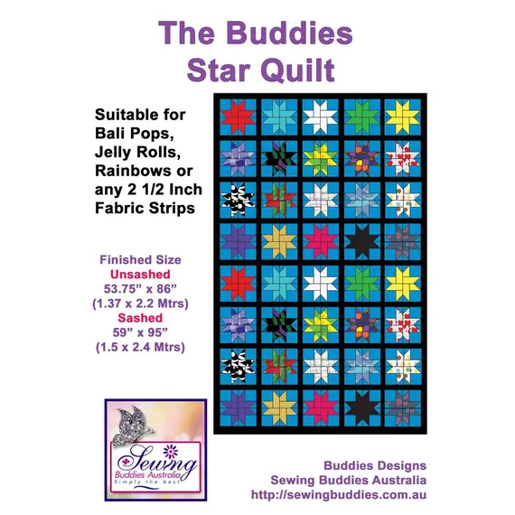 Buddies Star Quilt Pattern