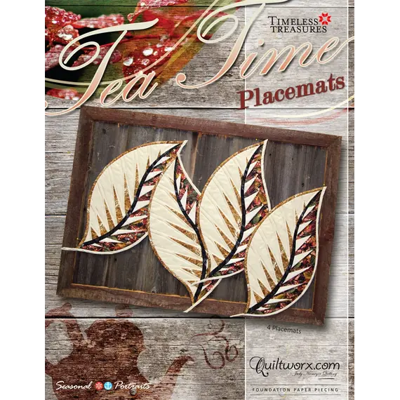 Tea Time Placemats Extra Foundation Papers Judy Niemeyer