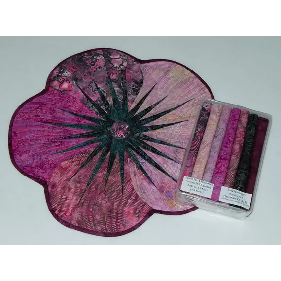 Impatiens Placemat Pattern Judy Niemeyer