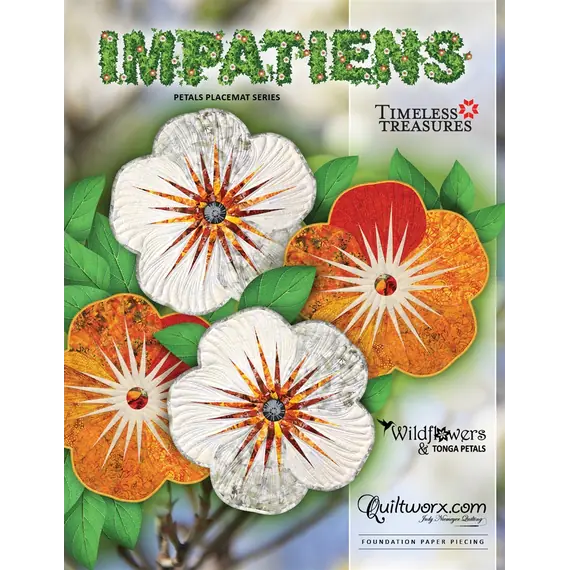 Impatiens Placemat Pattern Judy Niemeyer