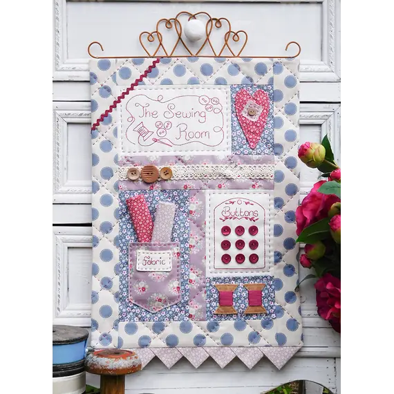 The Sewing Room - Wall hanging by Sally Giblin, The Rivendale Collection