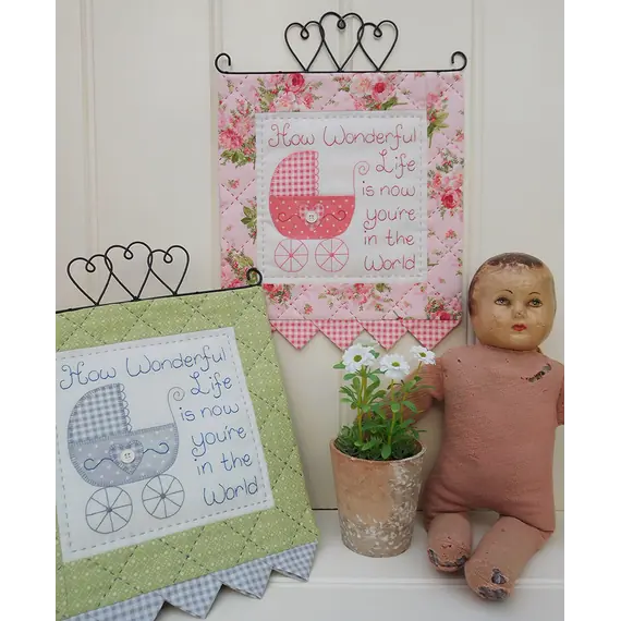 How Wonderful - Wall hanging by Sally Giblin, The Rivendale Collection