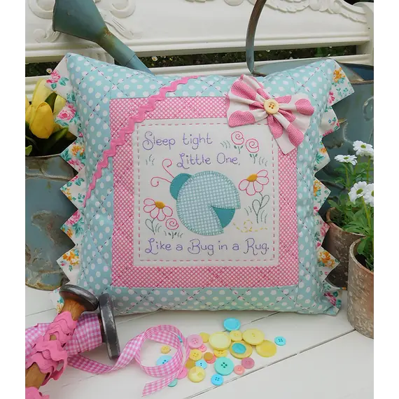 Sleep Tight - Cushion by Sally Giblin, The Rivendale Collection