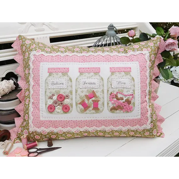 Bits n Bobs - Cushion by Sally Giblin, The Rivendale Collection