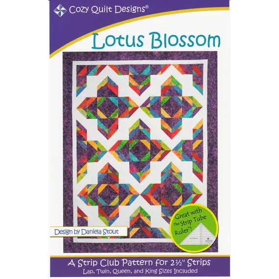 Lotus Blossom Pattern by Cozy Quilt Designs