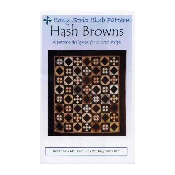 Hash Browns Pattern by Cozy Quilt Designs