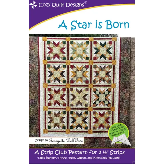 A Star is Born Pattern by Cozy Quilt Designs