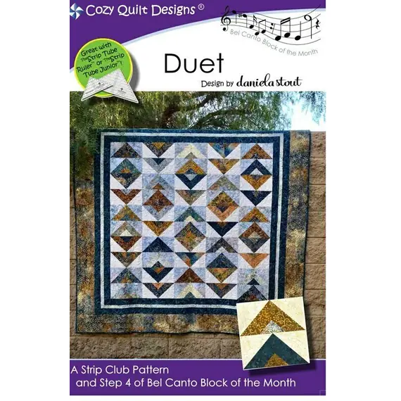Nocturne Pattern (Bel Canto Block 6) by Cozy Quilt Designs