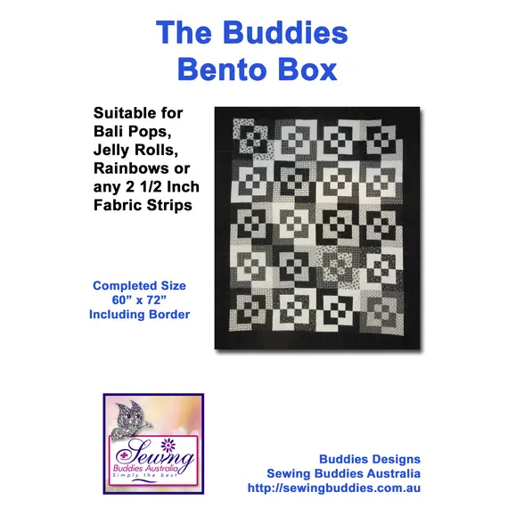 Buddies Bento Box Pattern