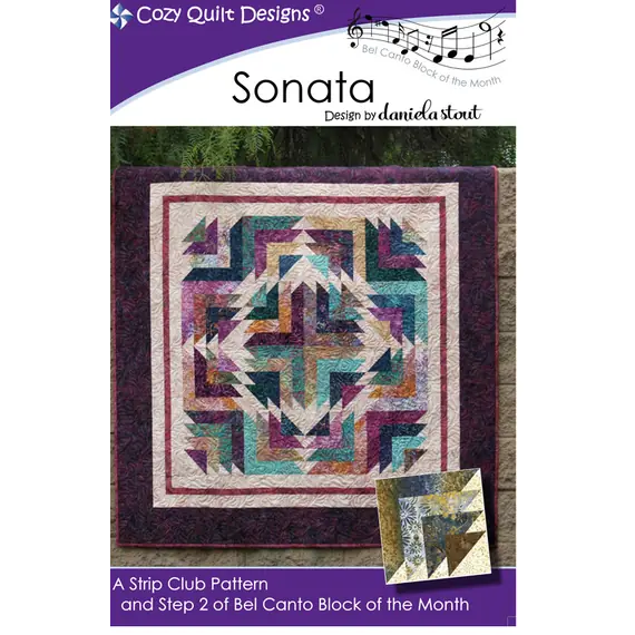 Nocturne Pattern (Bel Canto Block 6) by Cozy Quilt Designs