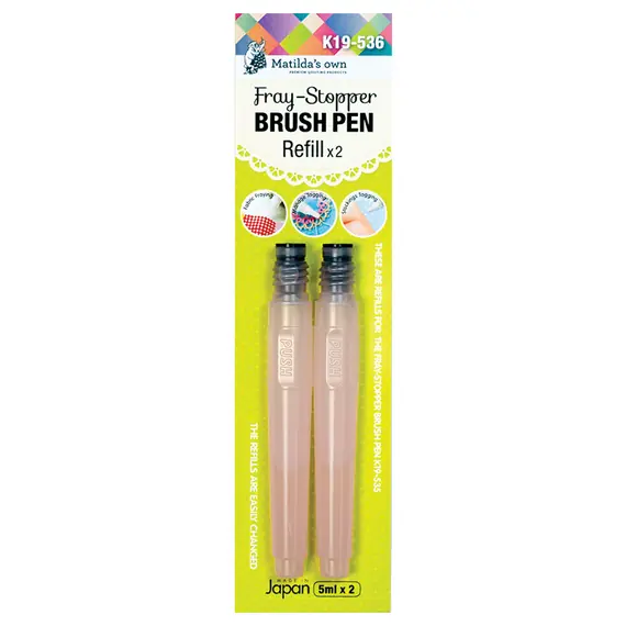 Fray Stopper Brush Pen Refill x 2 Matilda's Own