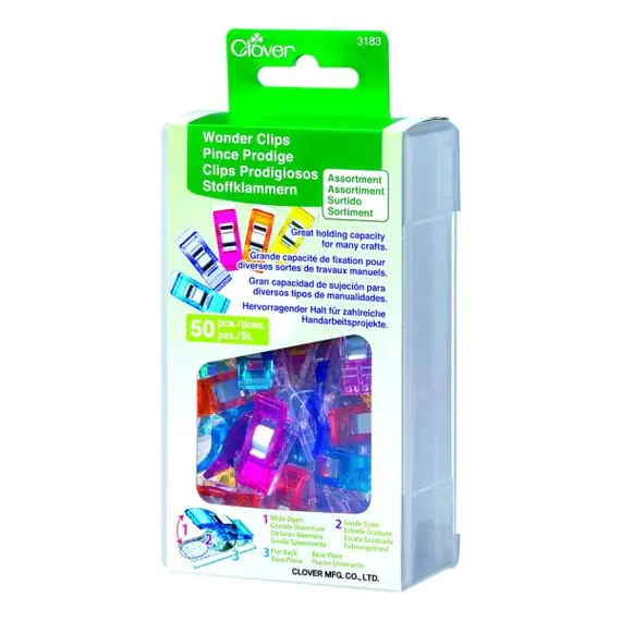 Clover Wonder Clips 50 pack
